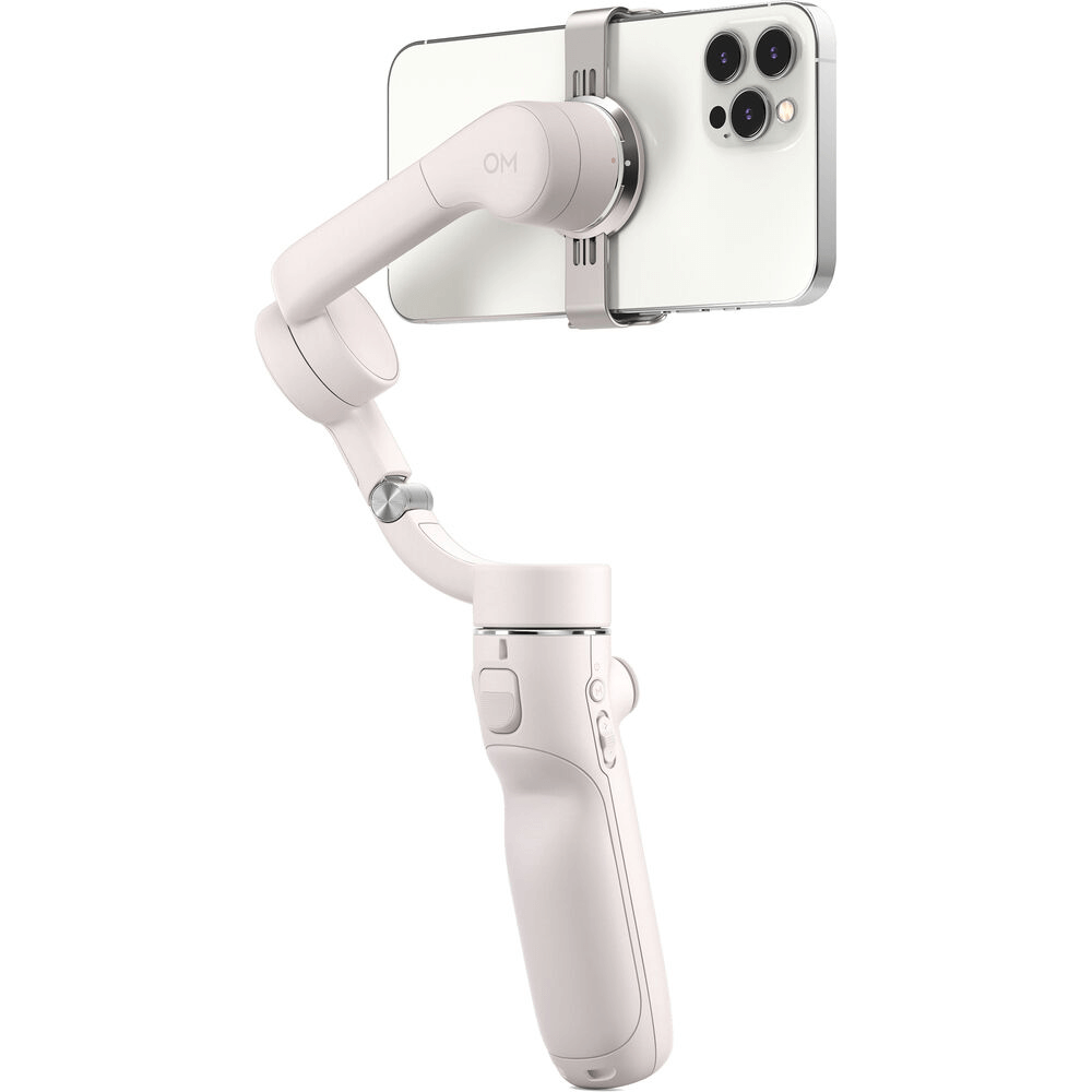 DJI OM 5 Sunset White スマホ スタビライザー - 自撮り棒