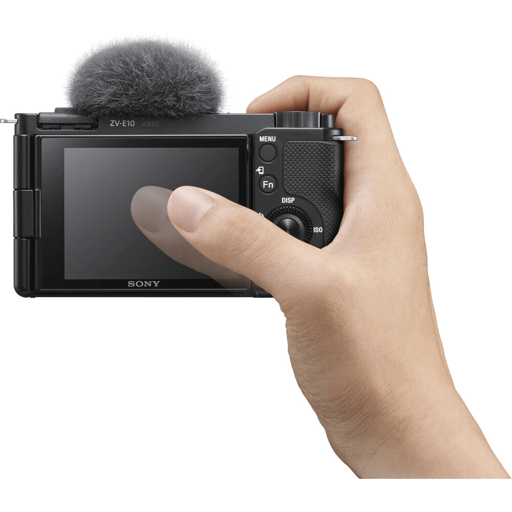 Câmera Sony ZV-E10 4K com Lente 16-50mm (Preta) - WorldView