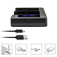Carregador-Duplo-LCD-LKD2-FW50-USB-para-Bateria-Sony-NP-FW50