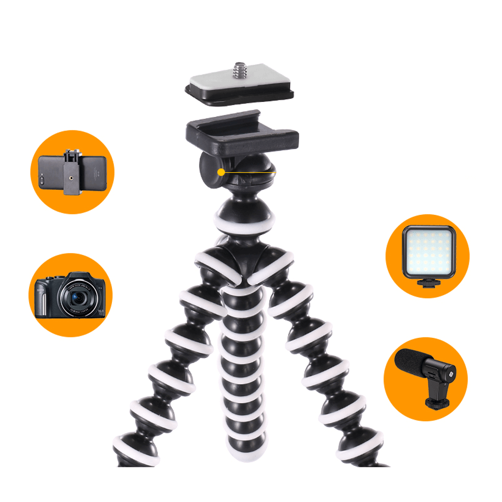 Kit Vlogger Jumpflash KIT03LM para Smartphone eMania Foto e Video