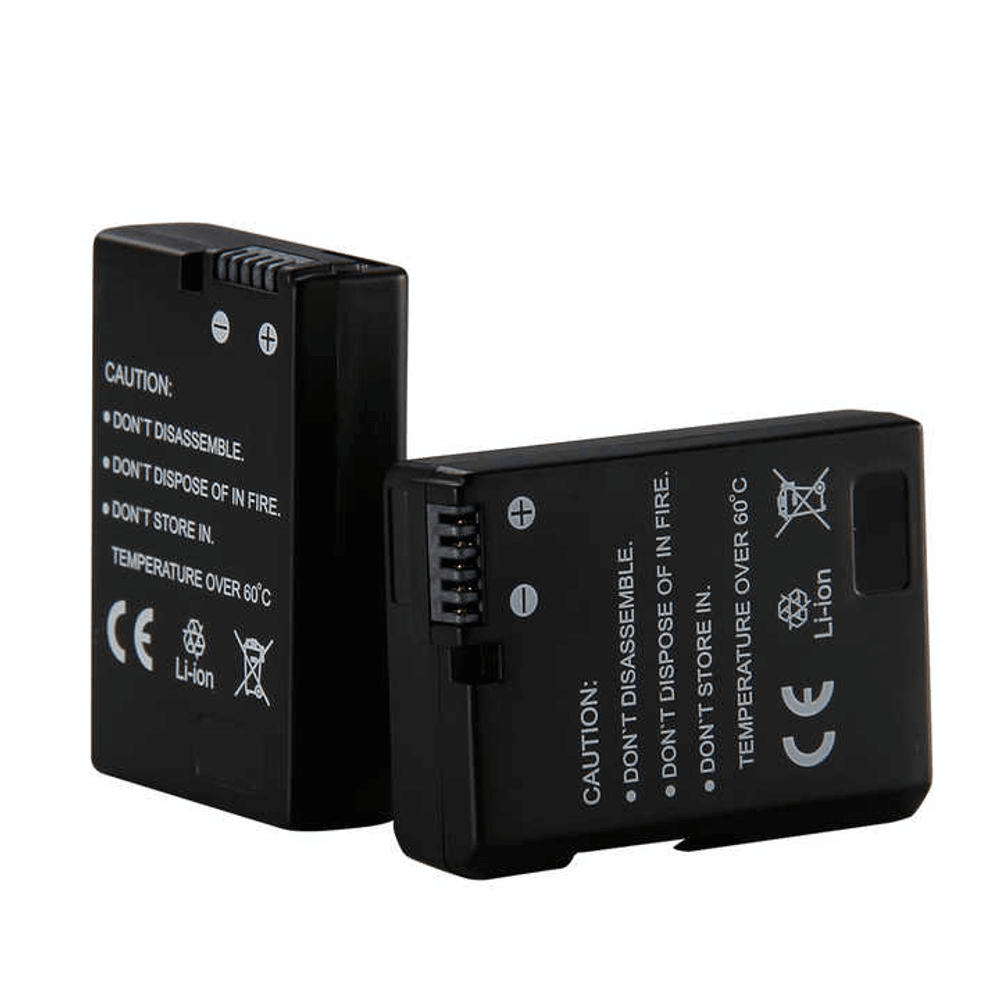 EMagTech 10x Batterieschutzhüllen EN-EL14 - Transparente Akku-Schutzhüllen Für Nikon Kameras