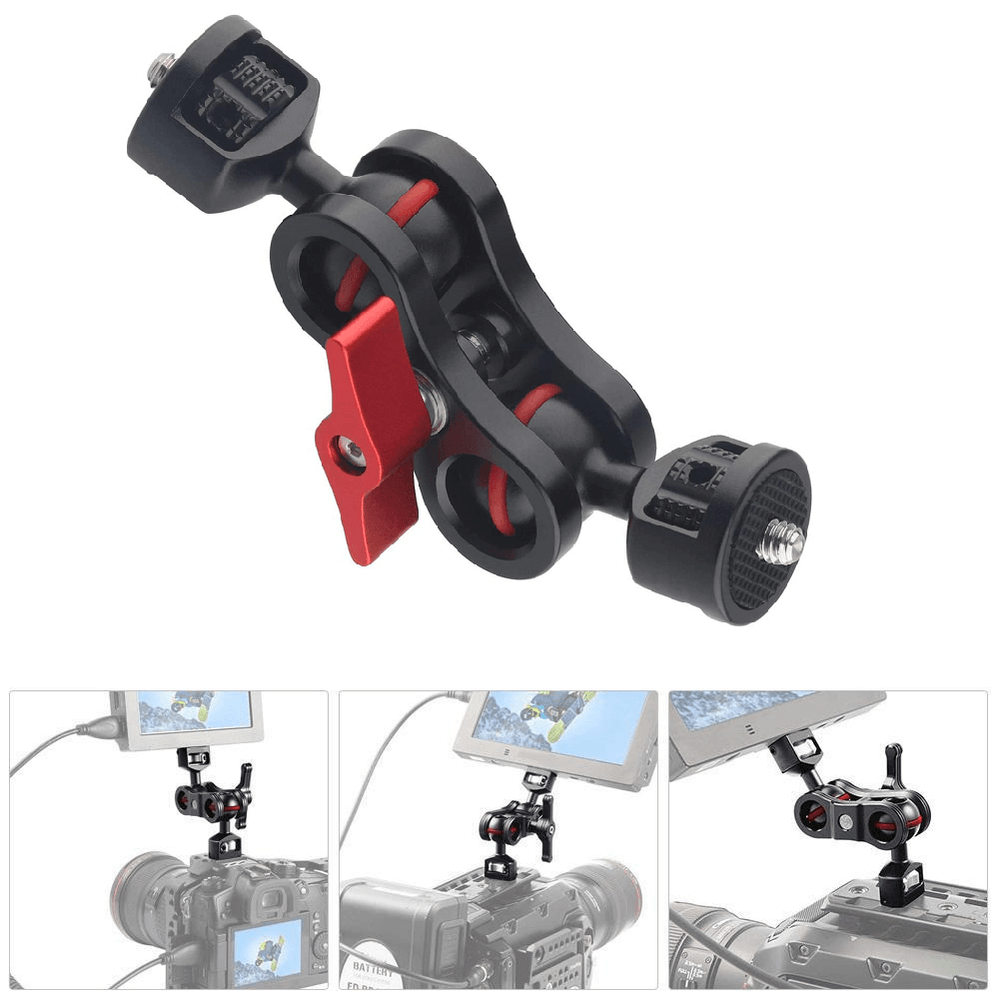 Mini-Braco-Magico-Articulado-com-Cabeca-Ball-Dupla-Multifuncional-para-Monitores-e-Leds Mini-Braco-Magico-Articulado-com-Cabeca-Ball-Dupla-Multifuncional-para-Monitores-e-Leds