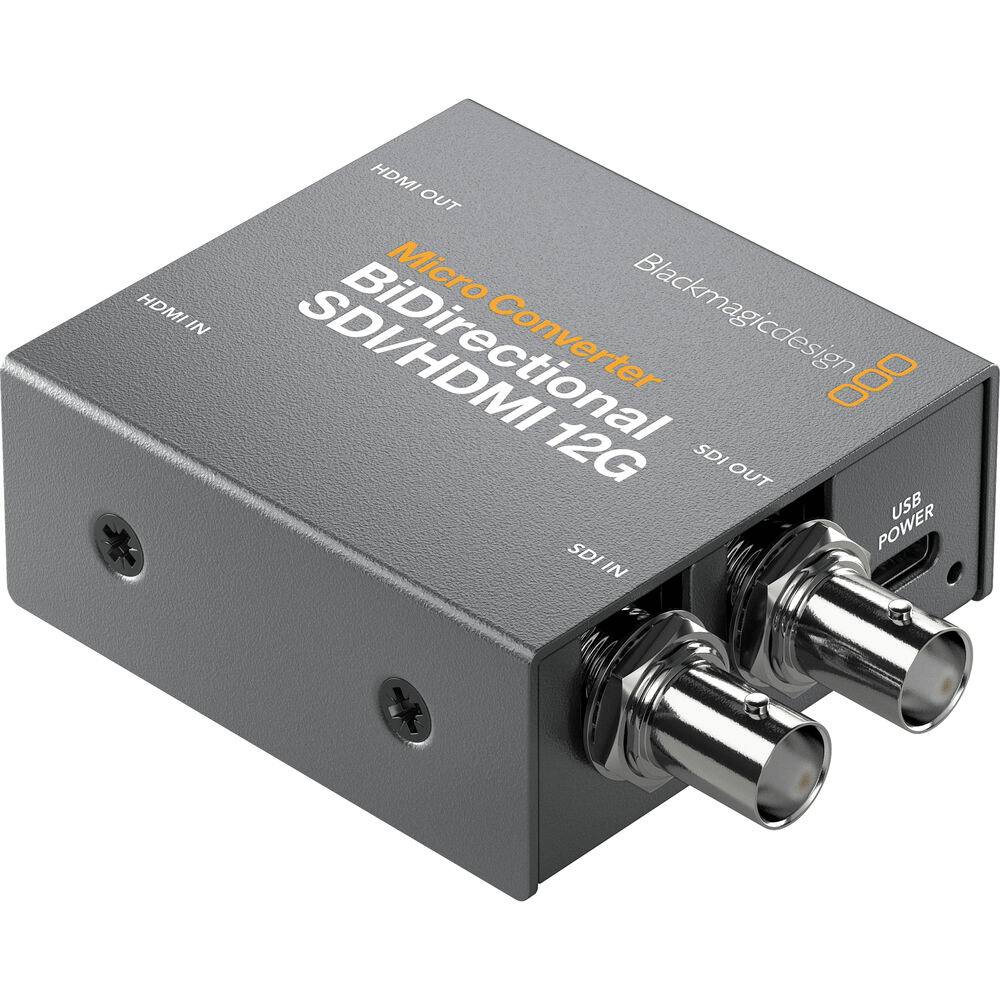 その他 Blackmagic design HDMI to SDI 12G PSU Conversor Blackmagic Bidirecional SDI/HDMI 12G - eMania Foto e Video