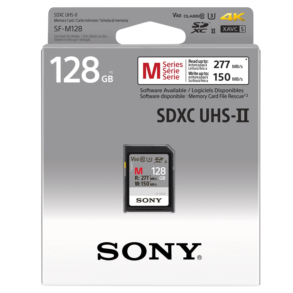 Carte mémoire SanDisk Extreme Pro SDXC 128GB pour Sony A6100