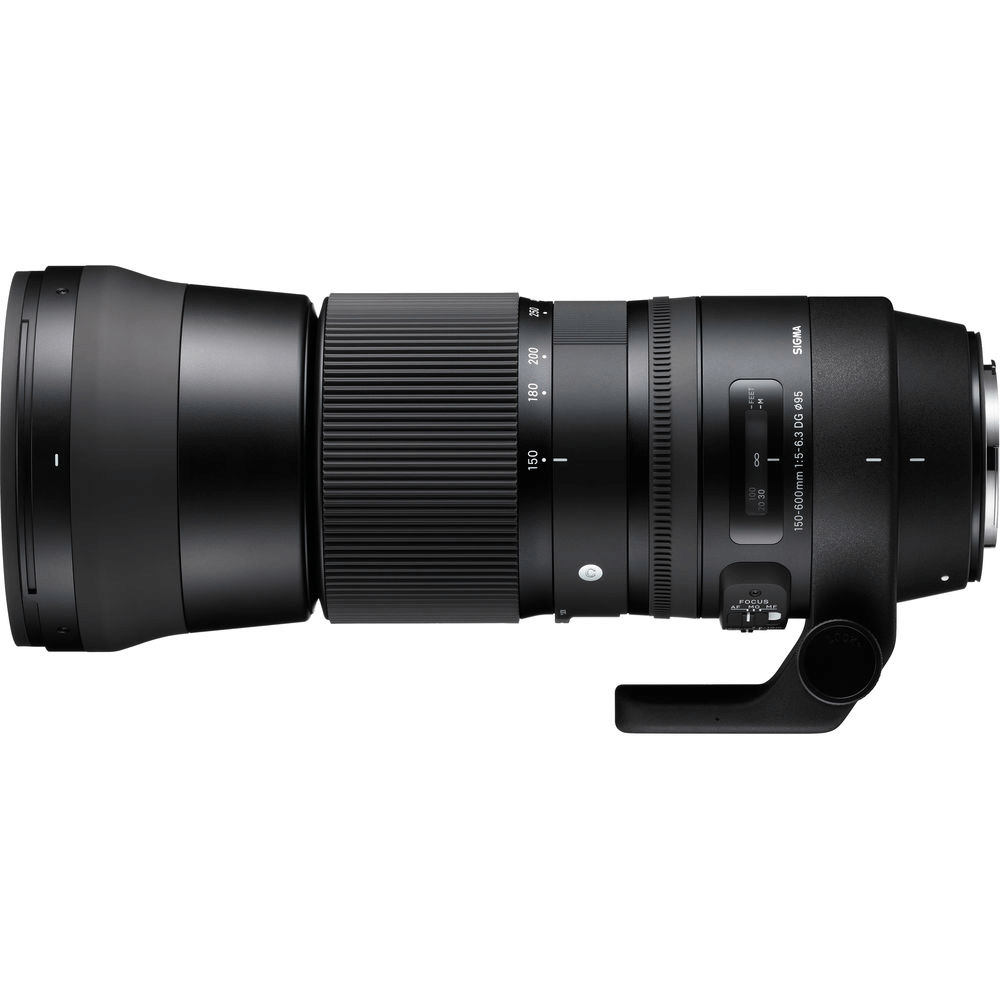 Lente Sigma 150-600mm f/5-6.3 para Canon EF - eMania Foto e Video