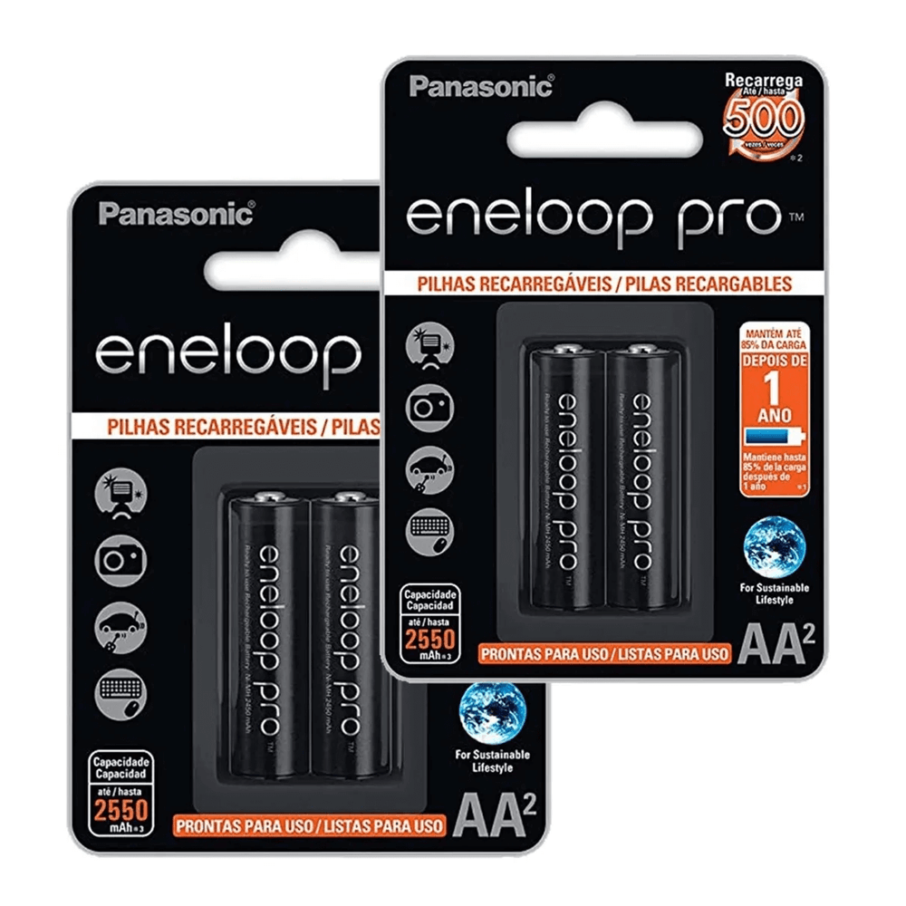 Kit-4x-Pilha-Recarregavel-AA-Panasonic-Eneloop-Pro-Ni-MH-de-2550mAh Kit-4x-Pilha-Recarregavel-AA-Panasonic-Eneloop-Pro-Ni-MH-de-2550mAh