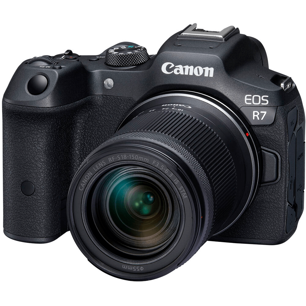 Camera-Canon-EOS-R7-Mirrorless-4K-com-Lente-18-150mm-IS-STM Camera-Canon-EOS-R7-Mirrorless-4K-com-Lente-18-150mm-IS-STM