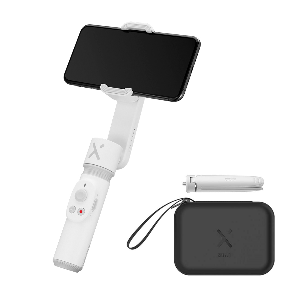 Estabilizador-Zhiyun-Smooth-X-Combo-Gimbal-Portatil-para-Smartphones--Branco- Estabilizador-Zhiyun-Smooth-X-Combo-Gimbal-Portatil-para-Smartphones--Branco-