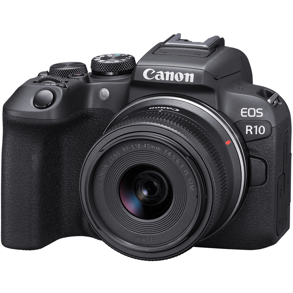 Camera-Canon-EOS-R10-Mirrorless-4K-com-Lente-RF-S-18-45mm-IS-STM Camera-Canon-EOS-R10-Mirrorless-4K-com-Lente-RF-S-18-45mm-IS-STM