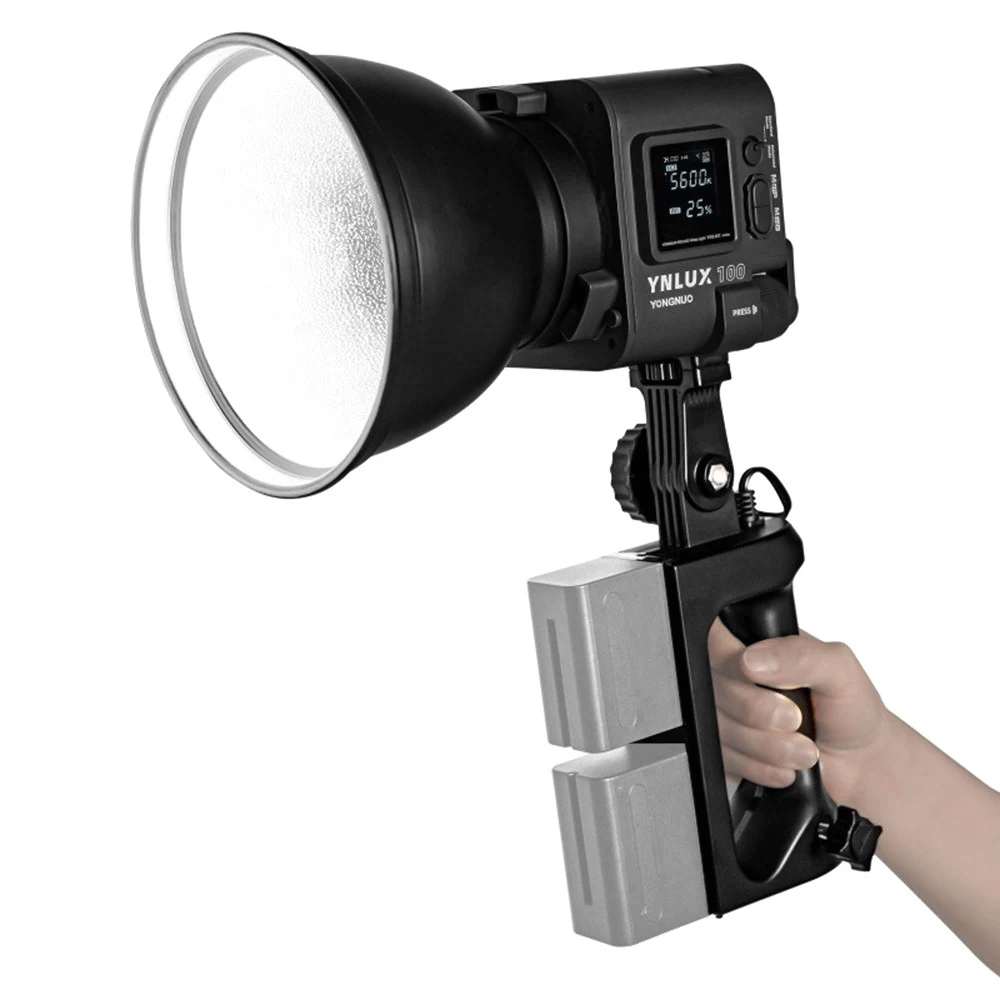 【美品】YN LUX100 Kit Luz LED Yongnuo YNLUX100 Portátil - eMania Foto e Video