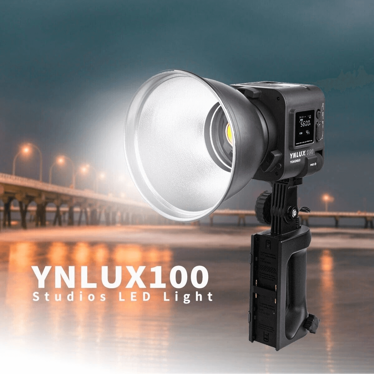 Kit Luz LED Yongnuo YNLUX100 Portátil - eMania Foto e Video