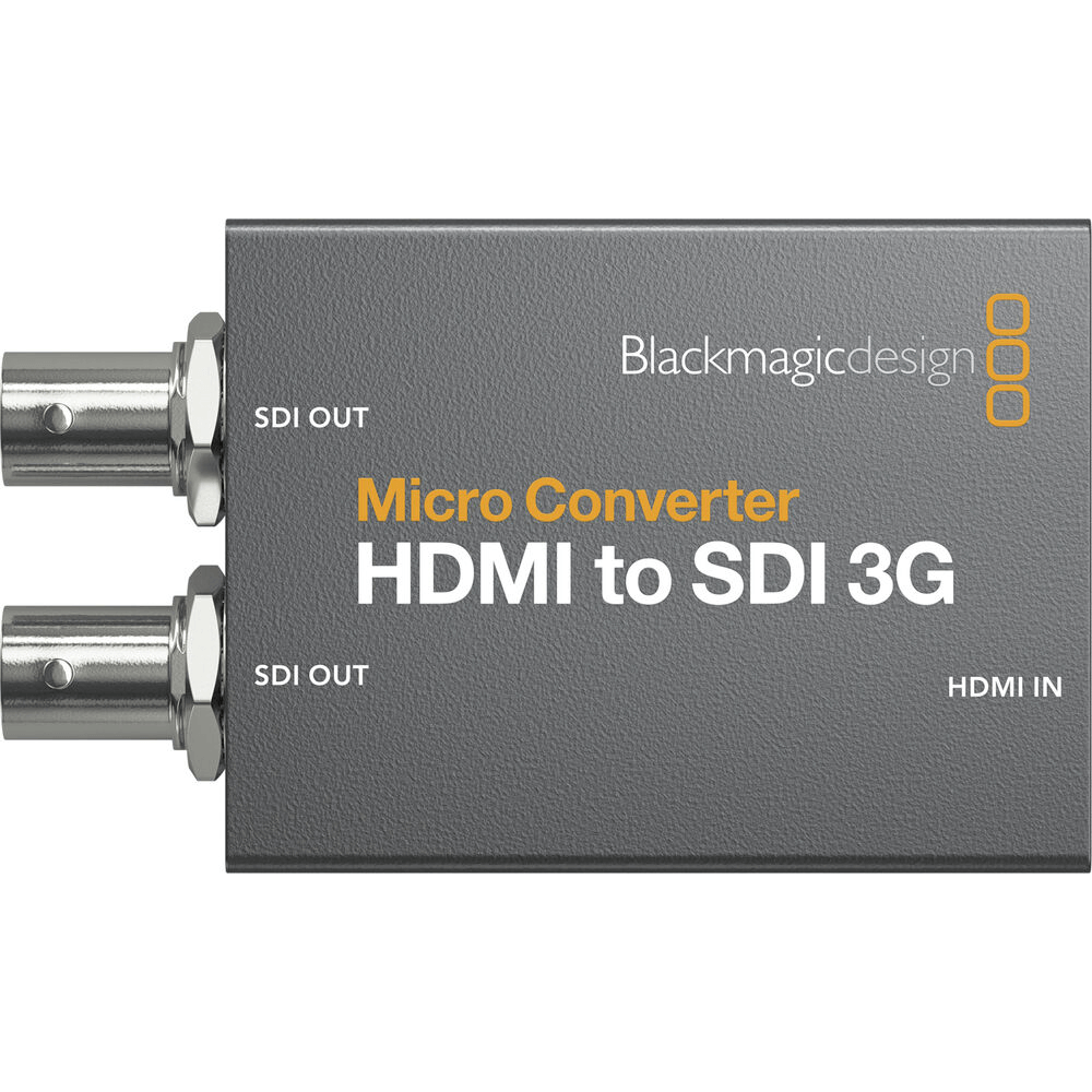 Micro Conversor Blackmagic HDMI para SDI 3G - eMania Foto e Video