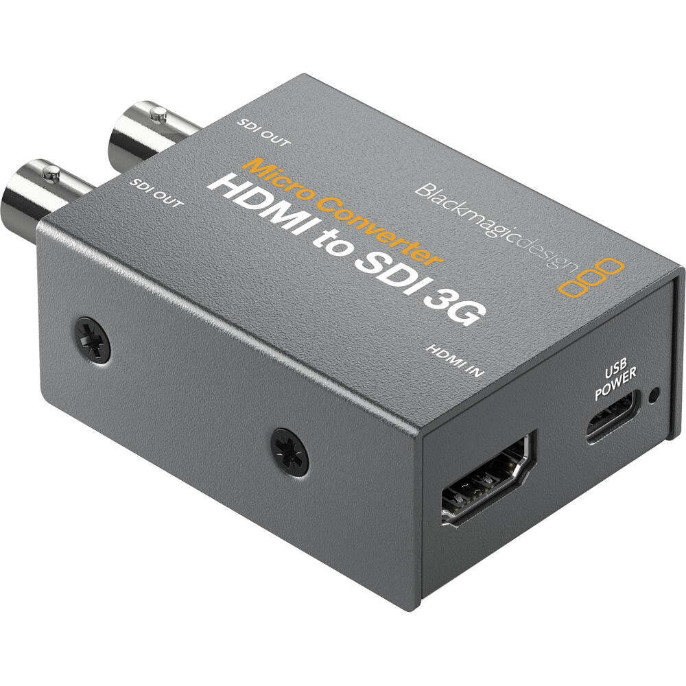 Micro Conversor Blackmagic HDMI para SDI 3G - eMania Foto e Video