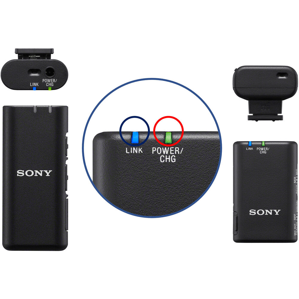Sistema Microfone Sony ECM-W2BT Wireless Digital - eMania Foto e Video