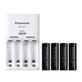 Carregador-Panasonic-com-4x-Pilhas-AA-Eneloop-Pro-Recarregaveis-de-2550mAh Carregador-Panasonic-com-4x-Pilhas-AA-Eneloop-Pro-Recarregaveis-de-2550mAh