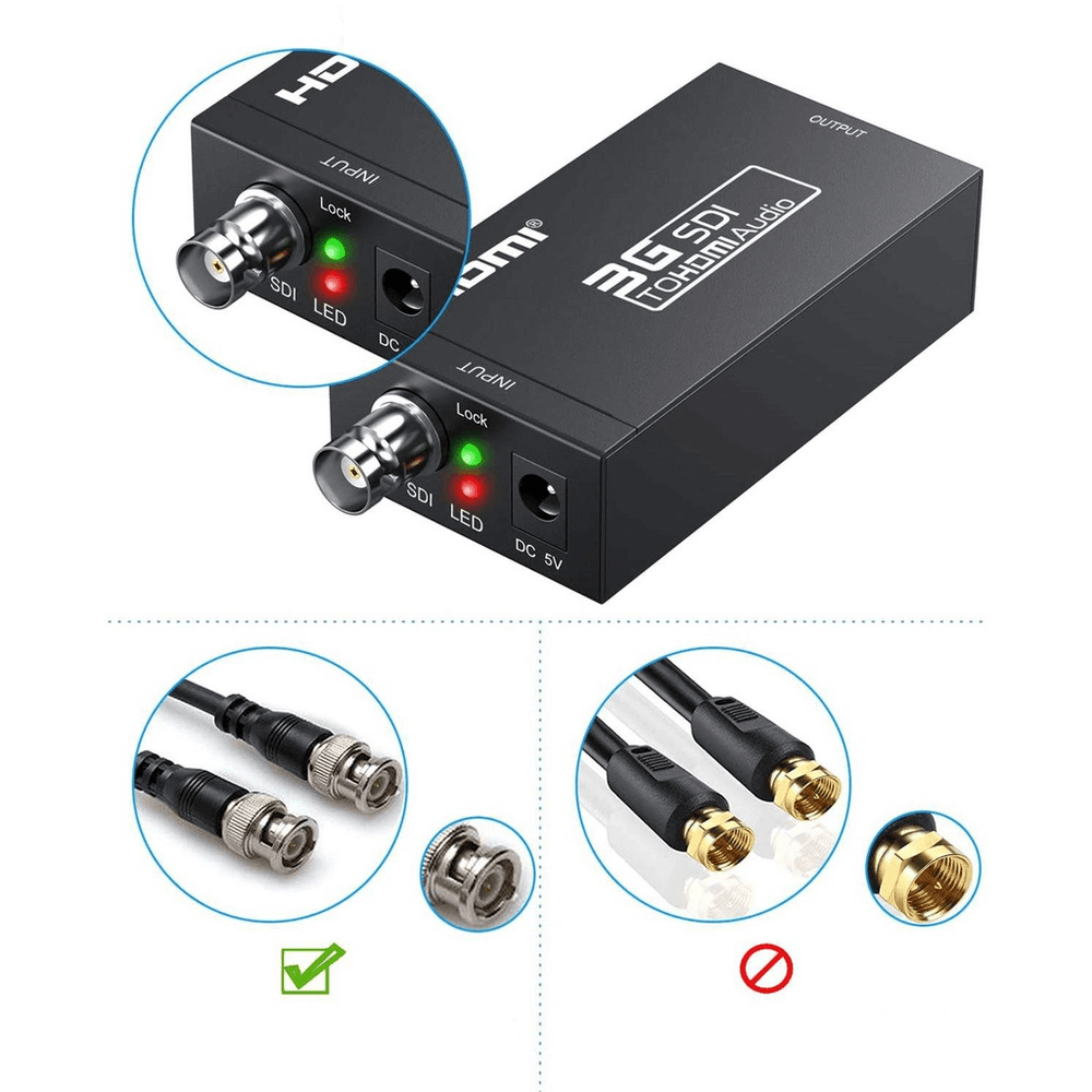 Adaptador hdmi a discount sdi