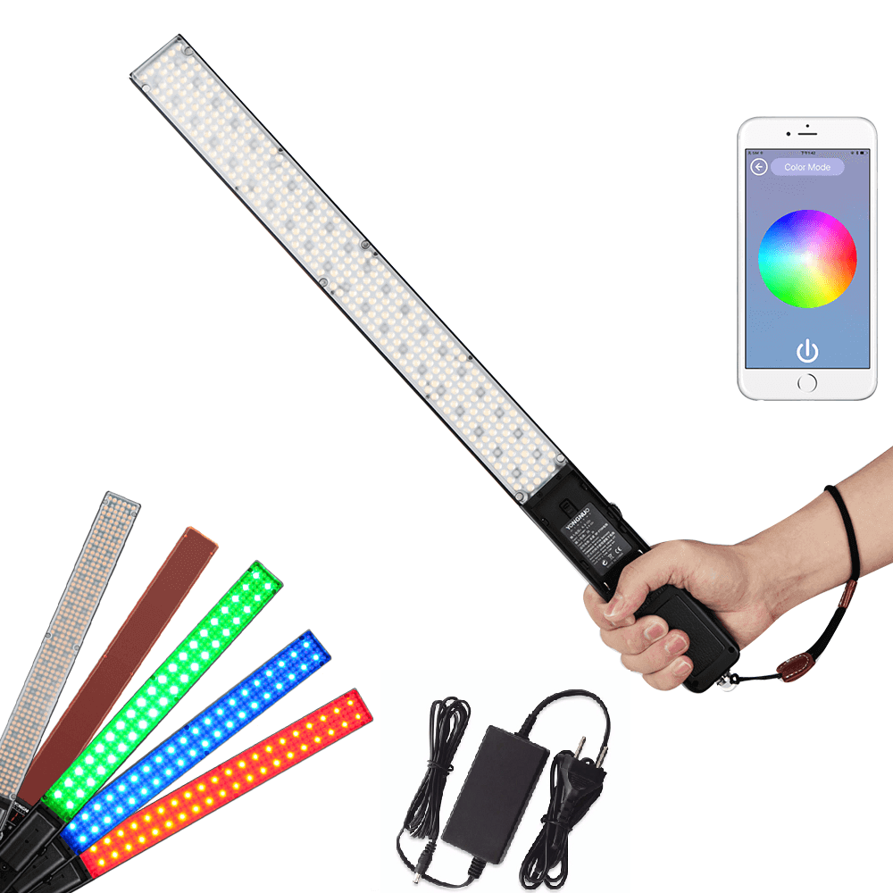 Kit-Bastao-LED-Yongnuo-YN360-RGB-Video-Light-Wand-com-Fonte-DC-12V-5Amp--Bivolt- Kit-Bastao-LED-Yongnuo-YN360-RGB-Video-Light-Wand-com-Fonte-DC-12V-5Amp--Bivolt-