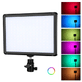 Iluminador-Painel-Mini-LED-RGB-NiceFoto-TC-368-Video-Light-Com-Bateria-e-Carregador