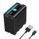 Bateria-NP-F990T--F970-F960--Multifuncional-com-Saida-USB