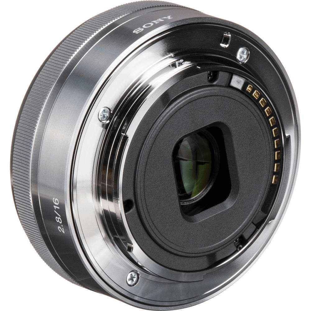 Lente Sony E 16mm f/2.8 E Prata (SEL16F28) - WorldView