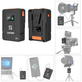 Bateria-V-Mount-ZGCine-ZG-V50-Pocket-50WH-14.8V-3400mAh-Saidas-D-Tap-USB-e-USB-C Bateria-V-Mount-ZGCine-ZG-V50-Pocket-50WH-14.8V-3400mAh-Saidas-D-Tap-USB-e-USB-C