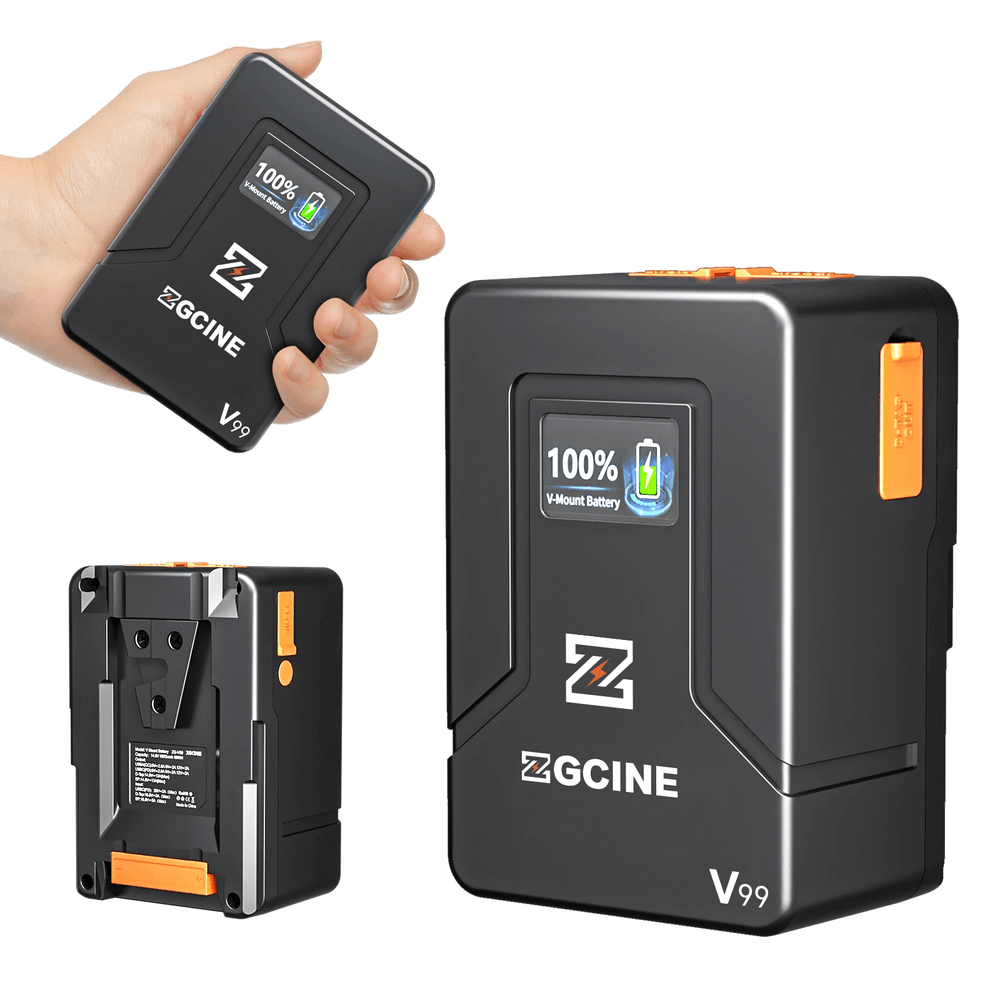Bateria-V-Mount-ZGCine-ZG-V99-Pocket-99Wh-14.8V-6800mAh-Saidas-D-Tap-USB-e-USB-C Bateria-V-Mount-ZGCine-ZG-V99-Pocket-99Wh-14.8V-6800mAh-Saidas-D-Tap-USB-e-USB-C