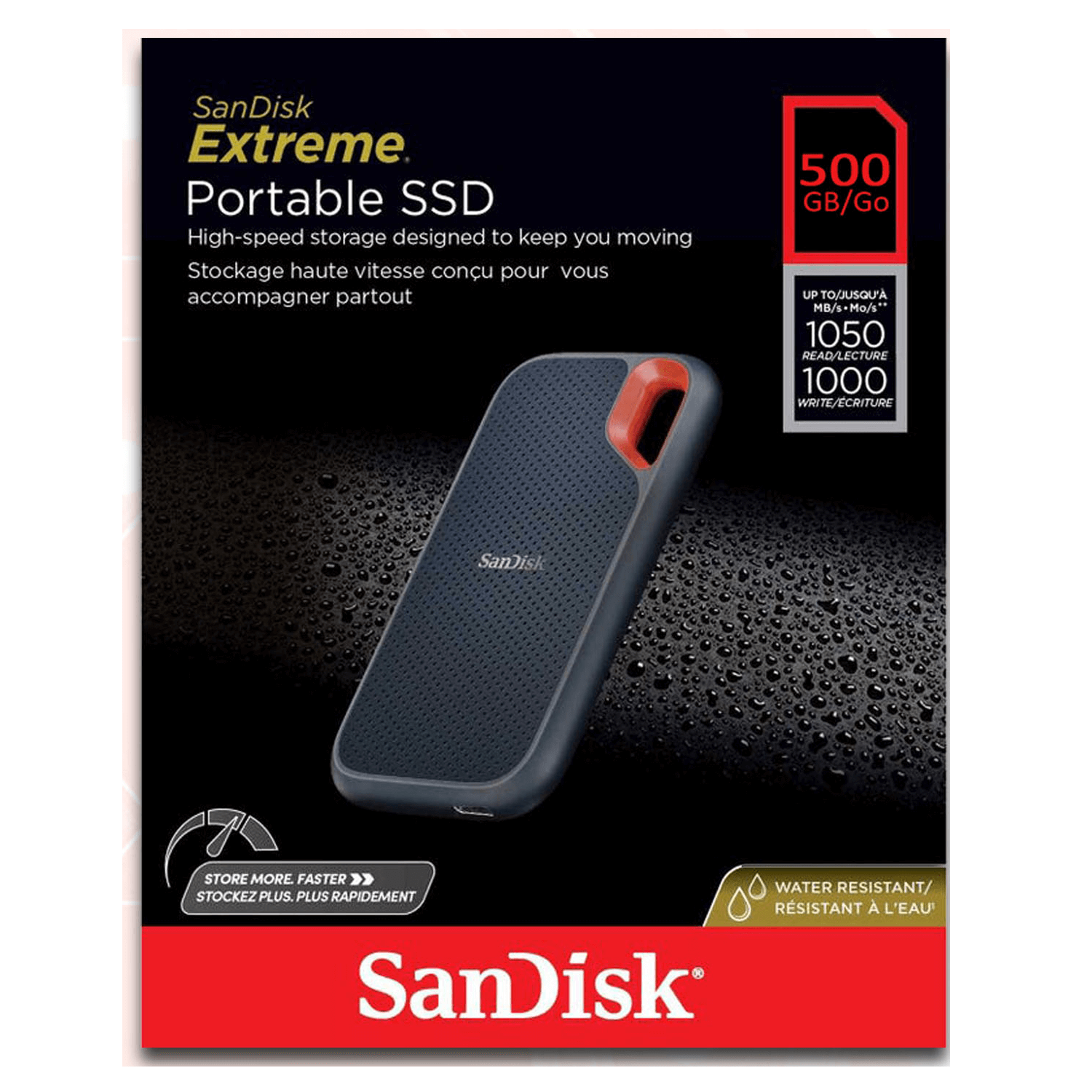 SanDisk Extreme Portable SSD 500GB ※外箱なし SSD Externo Portátil Sandisk Extreme 500GB | Amazon.com.br