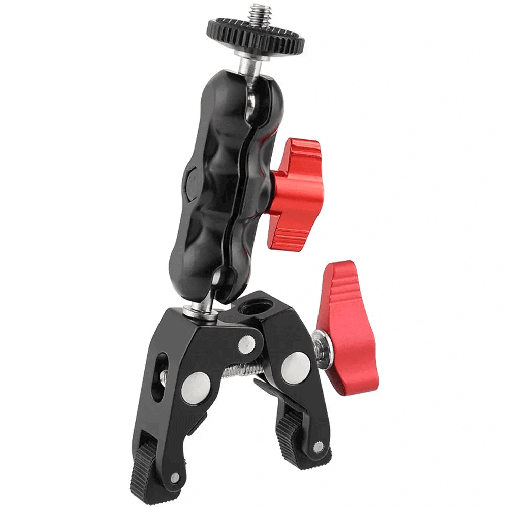 Bracadeira-Multifuncional-Alicate-Crab-Clamps-Greika-A-52K-com-Cabeca-Esferica-Ball--Pequeno- Bracadeira-Multifuncional-Alicate-Crab-Clamps-Greika-A-52K-com-Cabeca-Esferica-Ball--Pequeno-