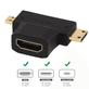 Adaptador-T-HDMI-3-em-1-para-Micro-HDMI-e-Mini-HDMI- Adaptador-T-HDMI-3-em-1-para-Micro-HDMI-e-Mini-HDMI-