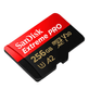Cartao-MicroSDXC-256Gb-SanDisk-Extreme-Pro-200Mb-s-UHS-I---V30---U3---A2-com-Adaptador-SD
