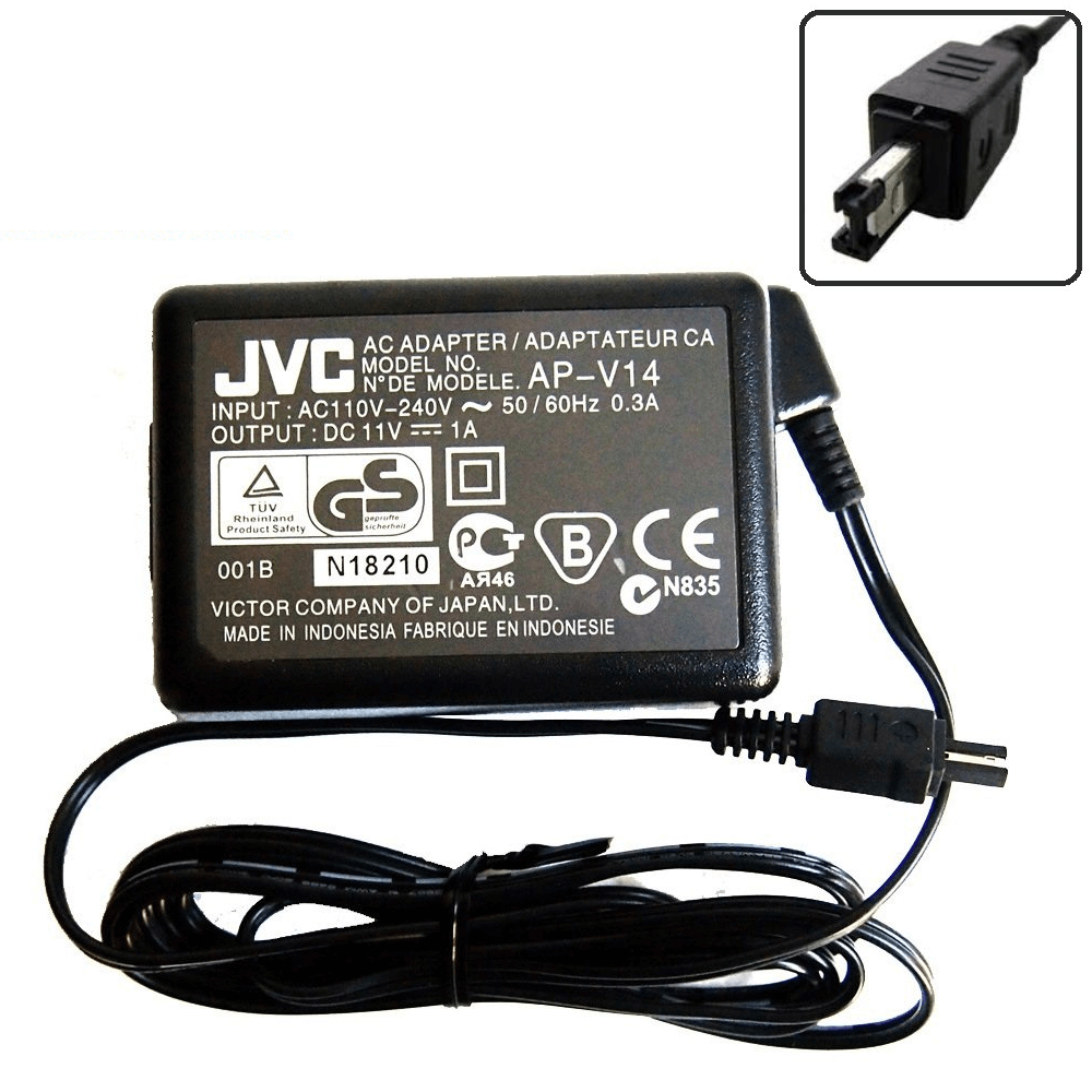 Adaptador-AC-JVC-AP-V14UA-para-Filmadoras-JVC--Bivolt- Adaptador-AC-JVC-AP-V14UA-para-Filmadoras-JVC--Bivolt-