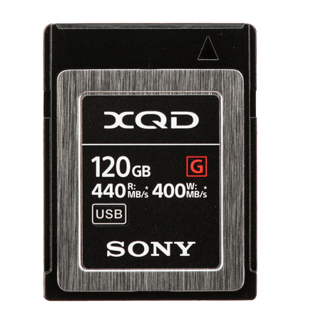 Cartao-Sony-XQD-120GB-Serie-G-de-440-MB-s-PCIe-2.0--QD-G120F-