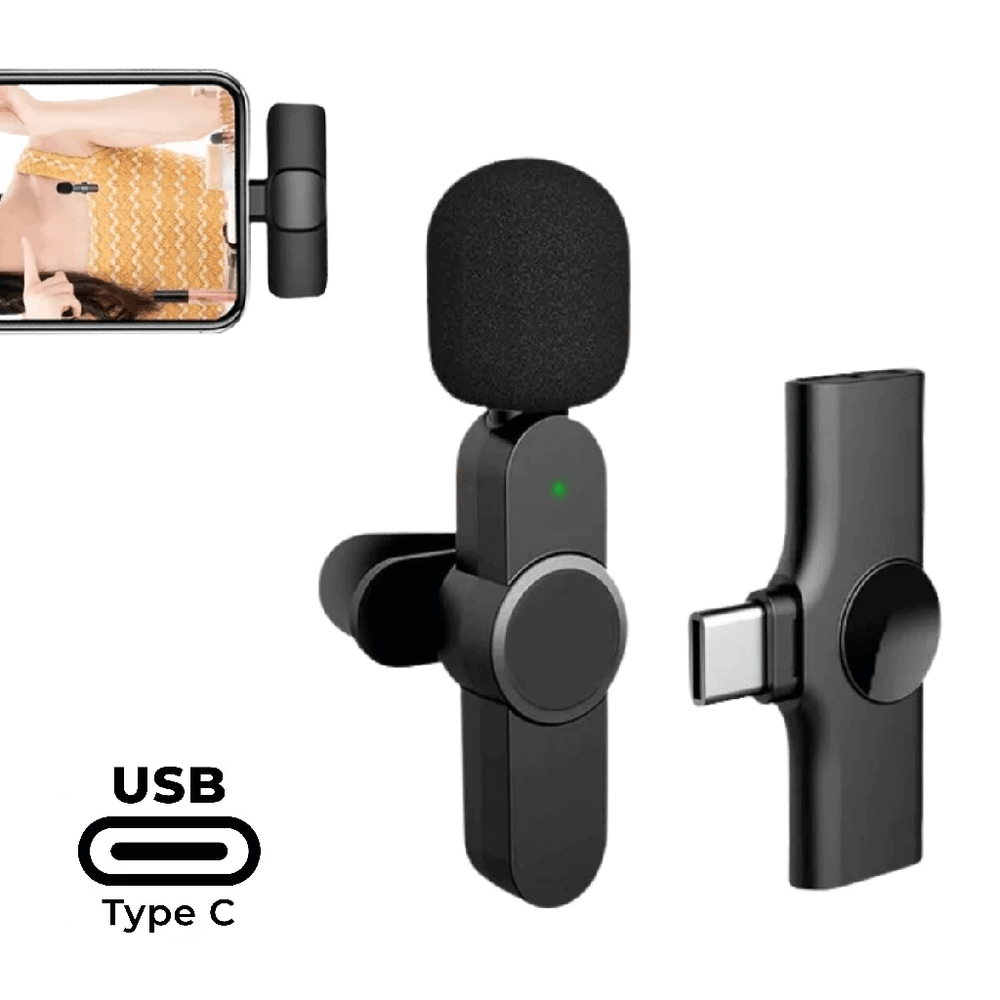 Sistema-Microfone-Lapela-Otto-K3-360°-Wireless-para-SmartPhone-USB-C--2.4GHz- Sistema-Microfone-Lapela-Otto-K3-360°-Wireless-para-SmartPhone-USB-C--2.4GHz-