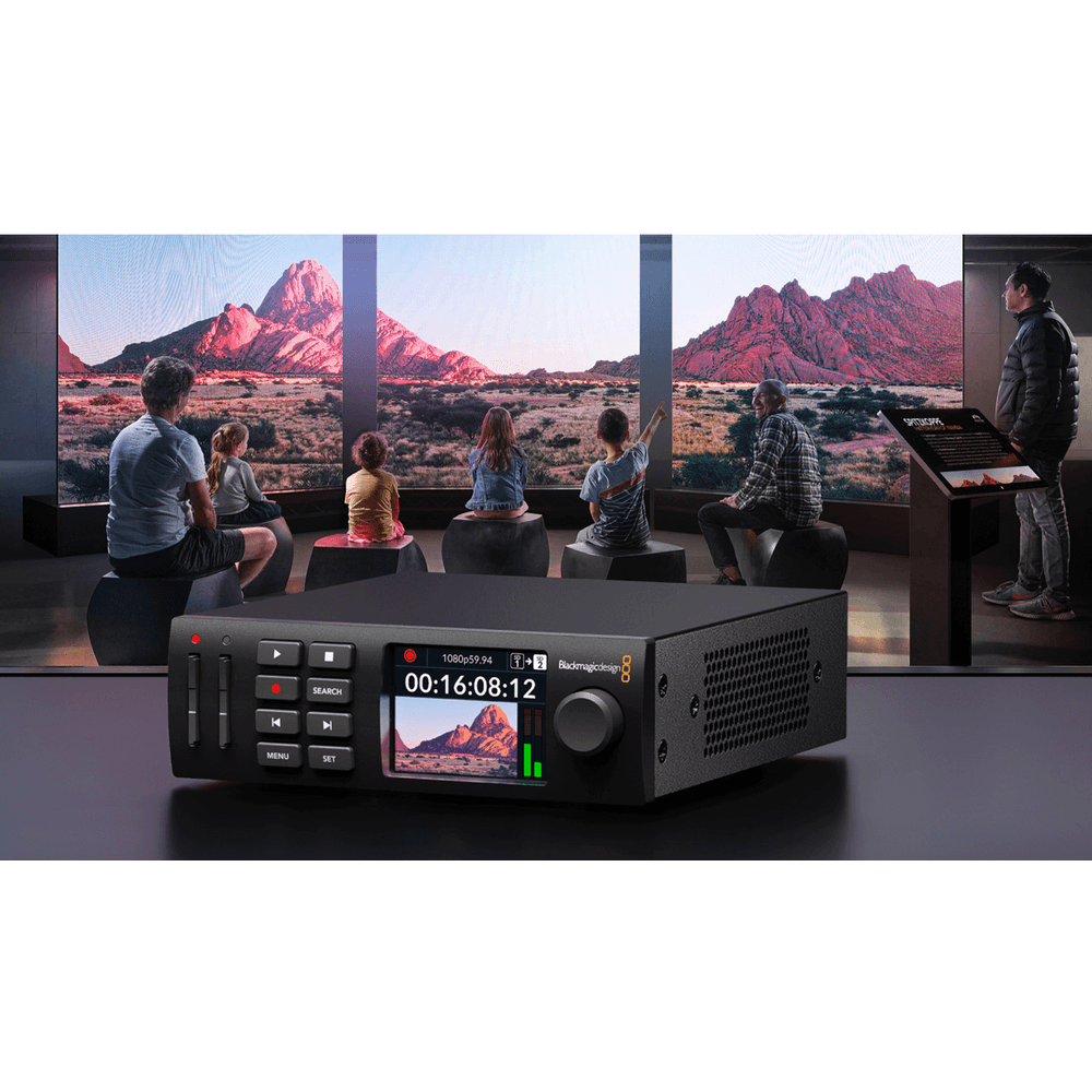 HyperDeck Studio HD Mini Blackmagic - eMania Foto e Video
