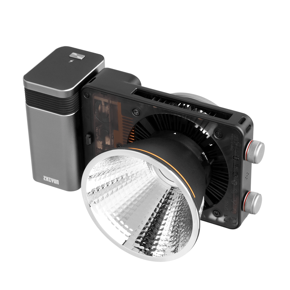 【送料無料/即納】  Led Painel Zhiyun Video e Foto eMania - Combo COB X100 MOLUS ビデオカメラ