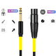 Cabo-de-Audio-XLR-3Pin-x-P10-TRs-6.35mm--50cm- Cabo-de-Audio-XLR-3Pin-x-P10-TRs-6.35mm--50cm-