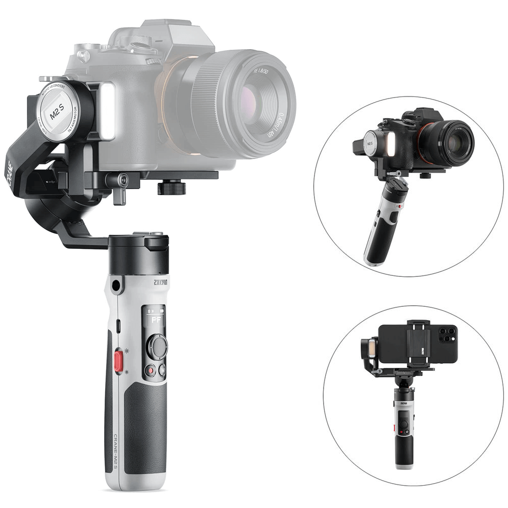 Estabilizador Zhiyun Crane-M2 S Portátil - WorldView