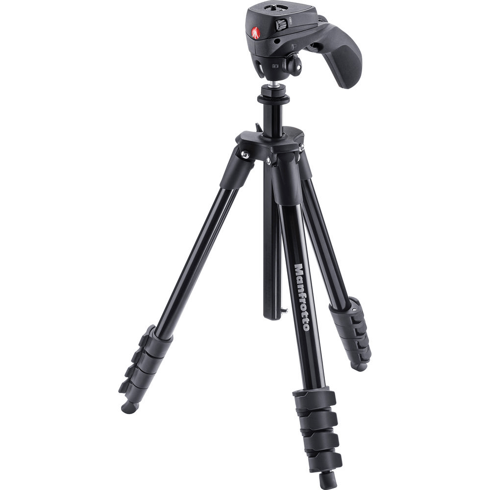 Tripe-Manfrotto-Compact-Action-Black--MKCOMPACTACN-BK- Tripe-Manfrotto-Compact-Action-Black--MKCOMPACTACN-BK-