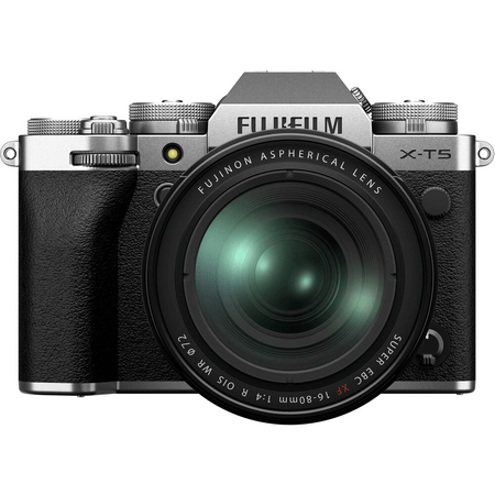 Camera-Mirrorless-FujiFilm-X-T5-com-Lente-16-80mm--Prata-