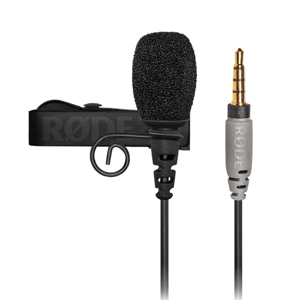 Microfone Lapela Rode SmartLav+ TRRS P2 Condensador para SmartPhones / Gravadores