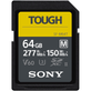 Cartao-Memoria-SDXC-64GB-Sony-Tough-SF-M-Series-UHS-II---V60---U3-de-277MB-s--SF-M64T-T1-