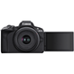 Camera-Canon-EOS-R50-Mirrorless-com-Lente-18-45mm--Preta-