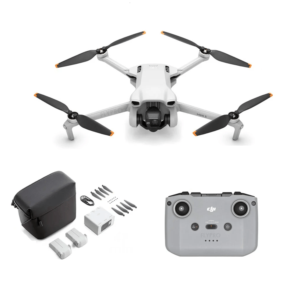 Drone-DJI-Mini-3-Fly-More-Combo-com-Controle-Remoto-RC-N1 Drone-DJI-Mini-3-Fly-More-Combo-com-Controle-Remoto-RC-N1
