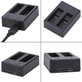 Carregador-Duplo-AHDBT-901-para-Baterias-GoPRo-Hero-9-10-11-Black Carregador-Duplo-AHDBT-901-para-Baterias-GoPRo-Hero-9-10-11-Black