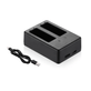 Carregador-Duplo-AHDBT-901-para-Baterias-GoPRo-Hero-9-10-11-Black Carregador-Duplo-AHDBT-901-para-Baterias-GoPRo-Hero-9-10-11-Black