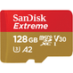 Cartao-MicroSDXC-128Gb-SanDisk-Extreme-190Mb-s-4K-UHS-I---V30---U3---A2 Cartao-MicroSDXC-128Gb-SanDisk-Extreme-190Mb-s-4K-UHS-I---V30---U3---A2