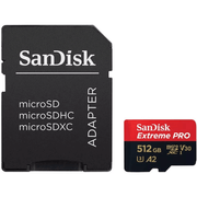 Cartao-MicroSDXC-512Gb-SanDisk-Extreme-Pro-200Mb-s-UHS-I---V30---U3---A2-com-Adaptador-SD