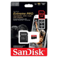 Cartao-MicroSDXC-512Gb-SanDisk-Extreme-Pro-200Mb-s-UHS-I---V30---U3---A2-com-Adaptador-SD
