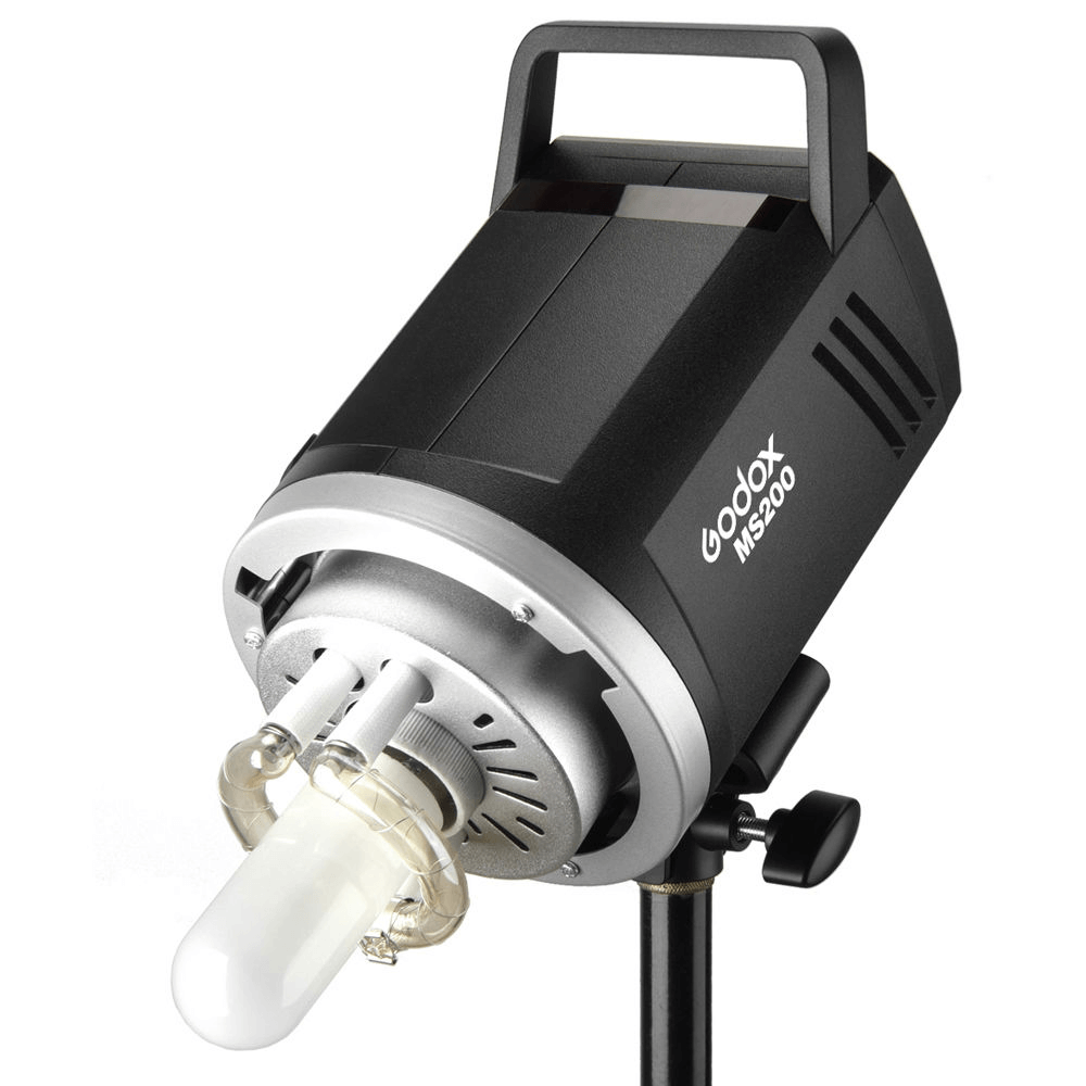 Flash Tocha Godox MS200 de 200Ws - eMania Foto e Video