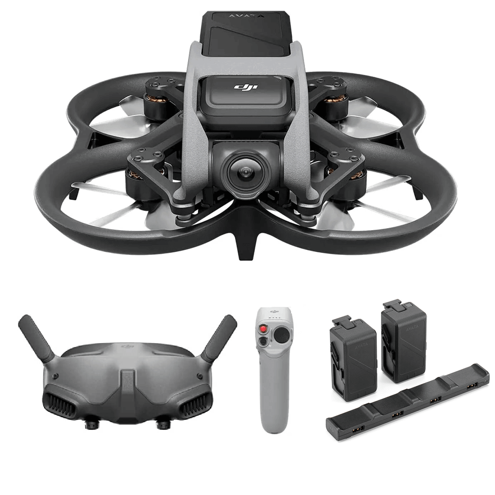 Drone-DJI-Avata-Pro-View-Combo-com-Oculos-Goggles-2-e-Kit-Fly-More Drone-DJI-Avata-Pro-View-Combo-com-Oculos-Goggles-2-e-Kit-Fly-More